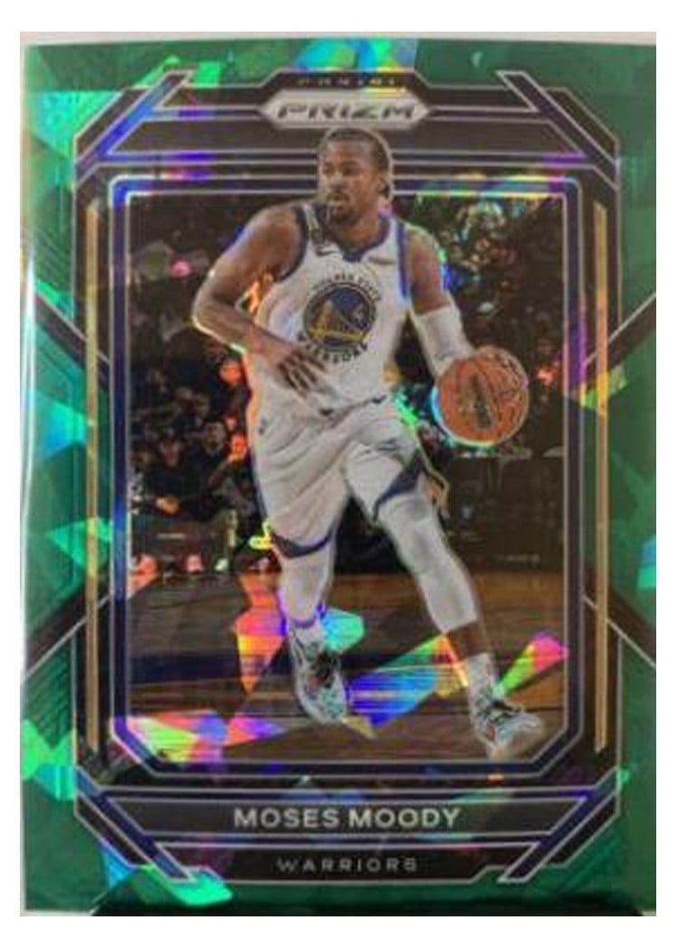 2022-23 Panini Prizm Base Set Moses Moody #103 card