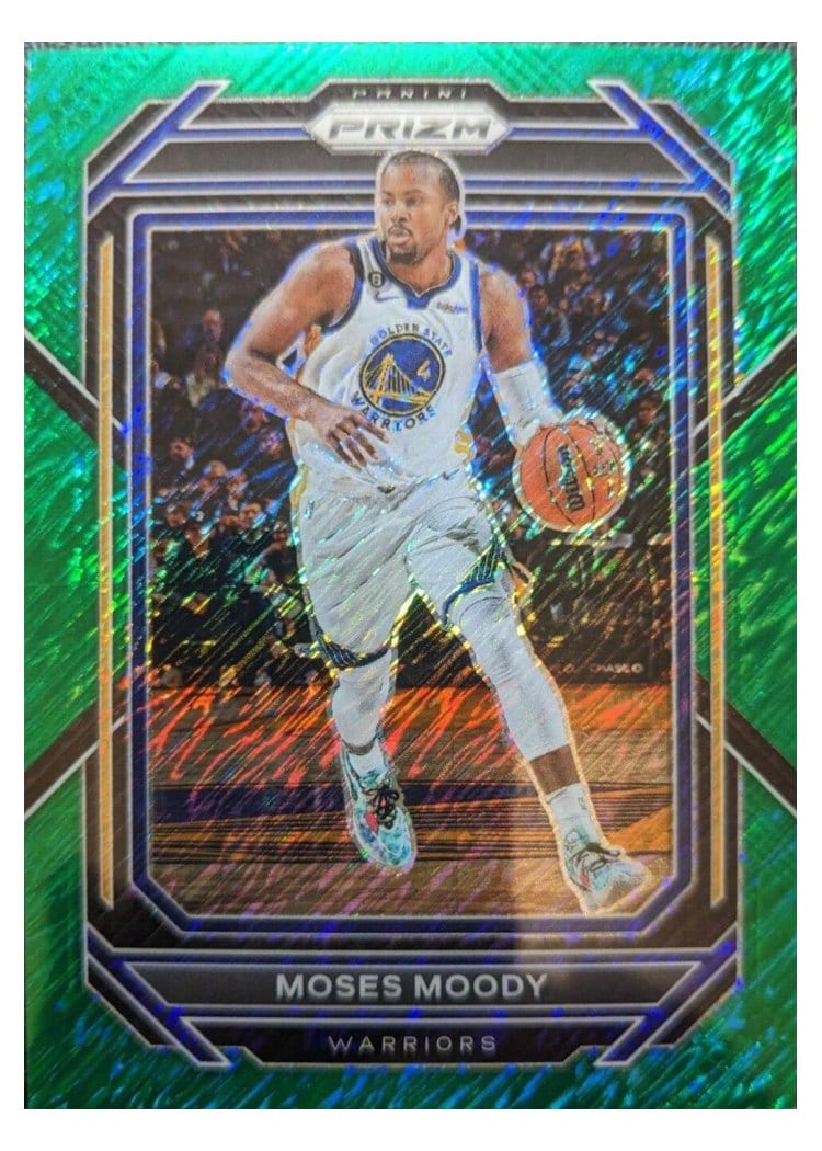 2022-23 Panini Prizm Base Set Moses Moody #103 card