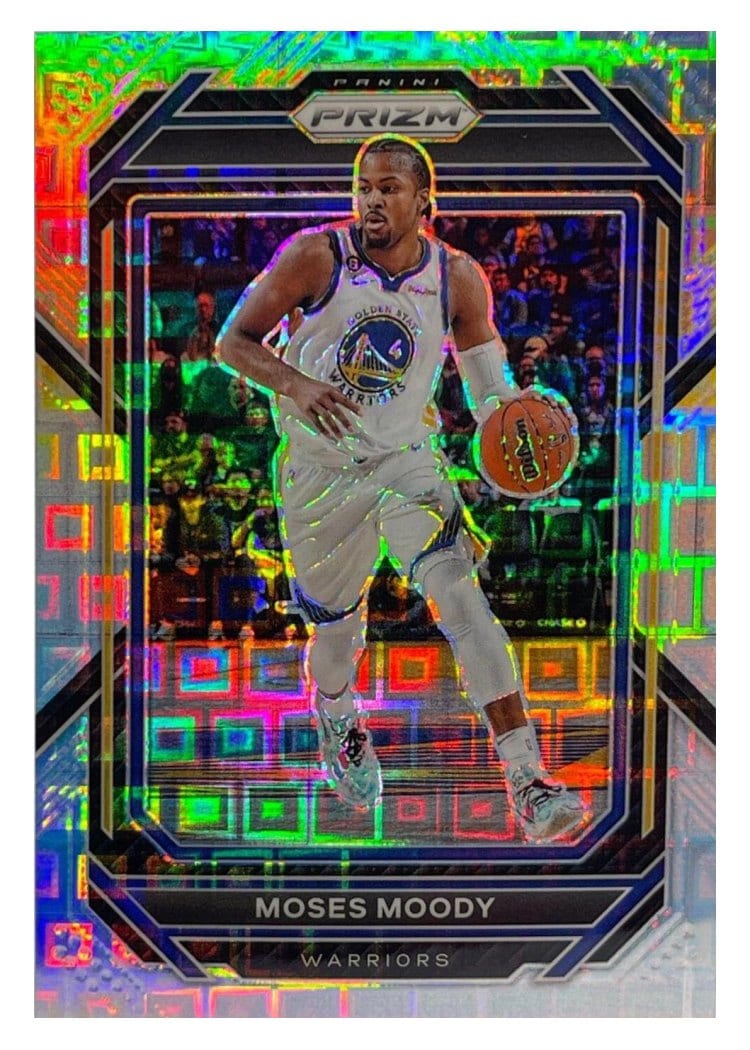 2022-23 Panini Prizm Base Set Moses Moody #103 card