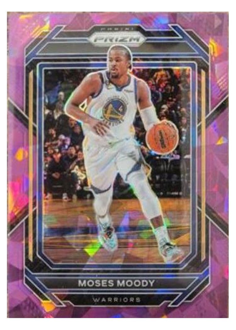 2022-23 Panini Prizm Base Set Moses Moody #103 card