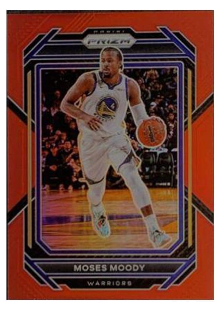 2022-23 Panini Prizm Base Set Moses Moody #103 card