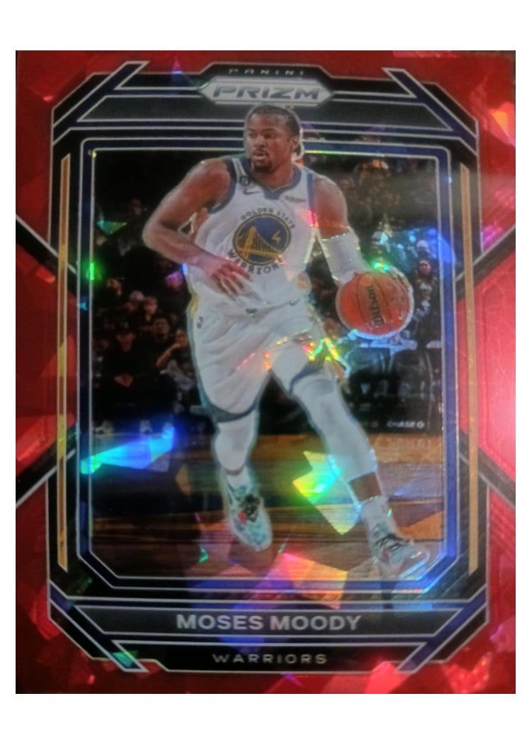2022-23 Panini Prizm Base Set Moses Moody #103 card