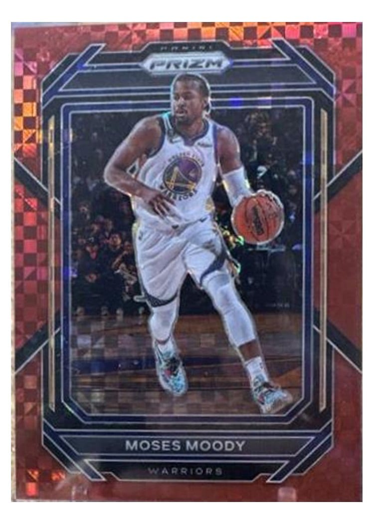 2022-23 Panini Prizm Base Set Moses Moody #103 card