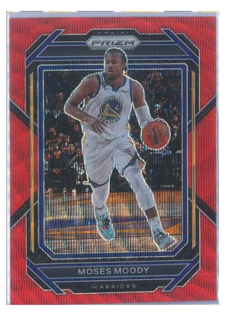 2022-23 Panini Prizm Base Set Moses Moody #103 card