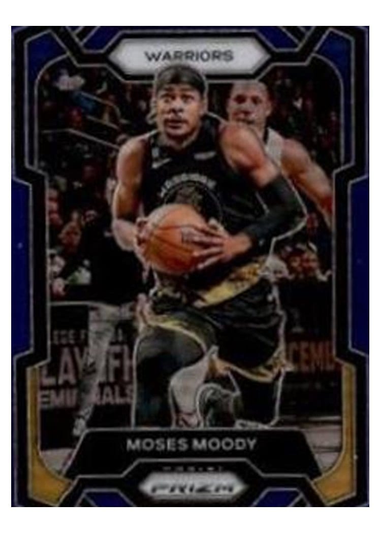2023-24 Panini Prizm Base Set Moses Moody #228 card