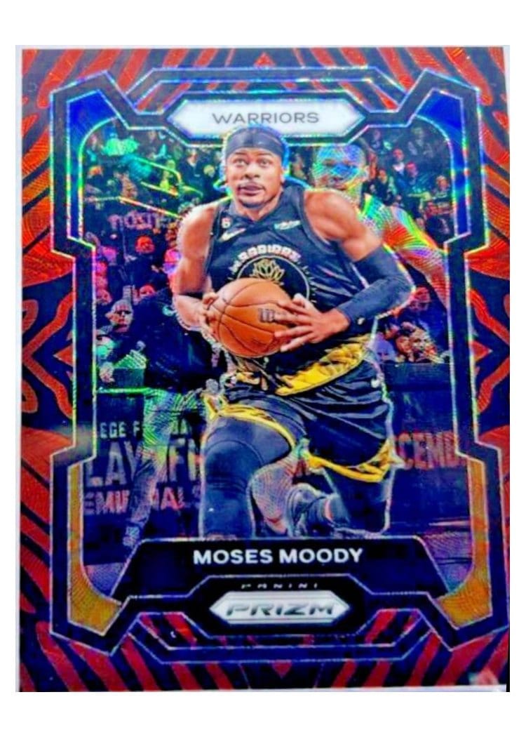 2023-24 Panini Prizm Base Set Moses Moody #228 card