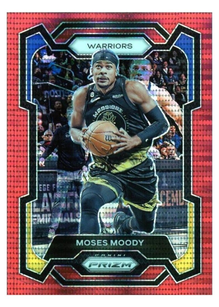 2023-24 Panini Prizm Base Set Moses Moody #228 card