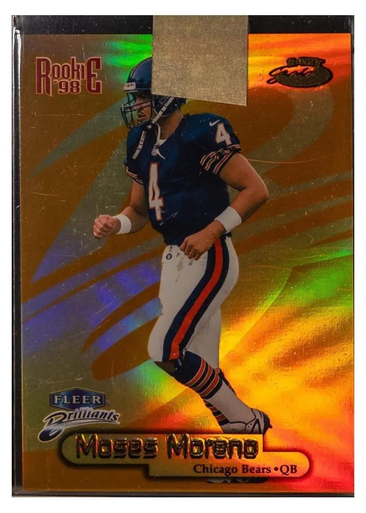 1998 Fleer Brilliants Moses Moreno #109TG card