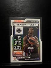 2025-26 Panini Contenders EuroLeague Base Season Ticket Mouhamed Faye #32 card