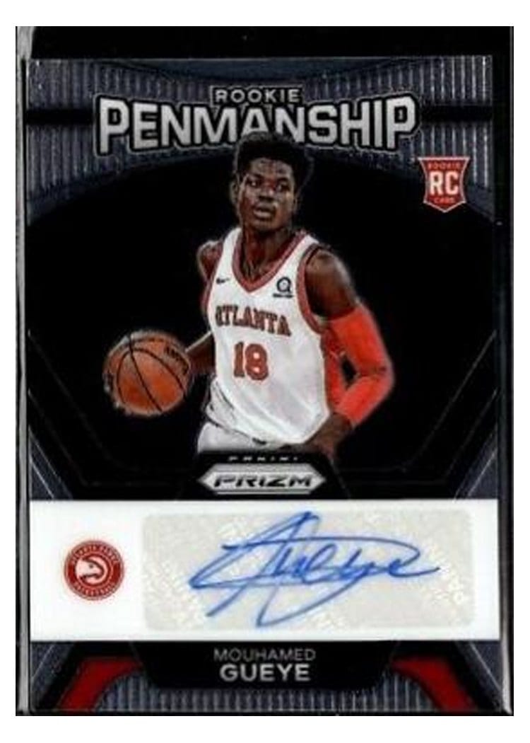 2023-24 Panini Prizm Rookie Penmanship Mouhamed Gueye #RP-GYE card