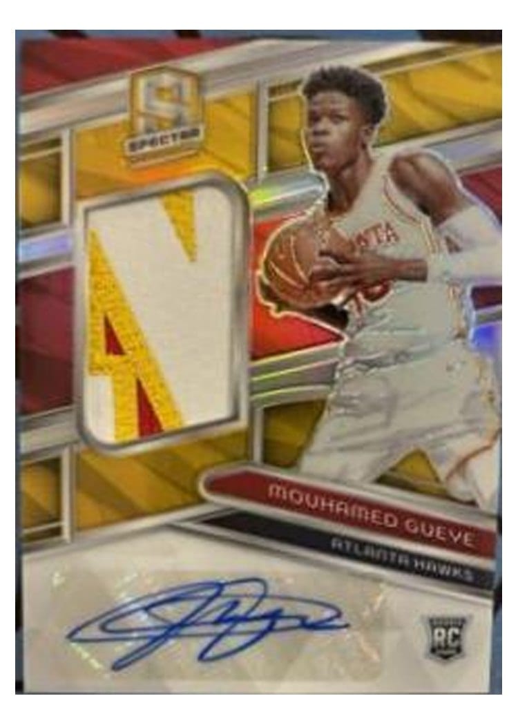 2023-24 Panini Spectra Base Set Mouhamed Gueye #210 card