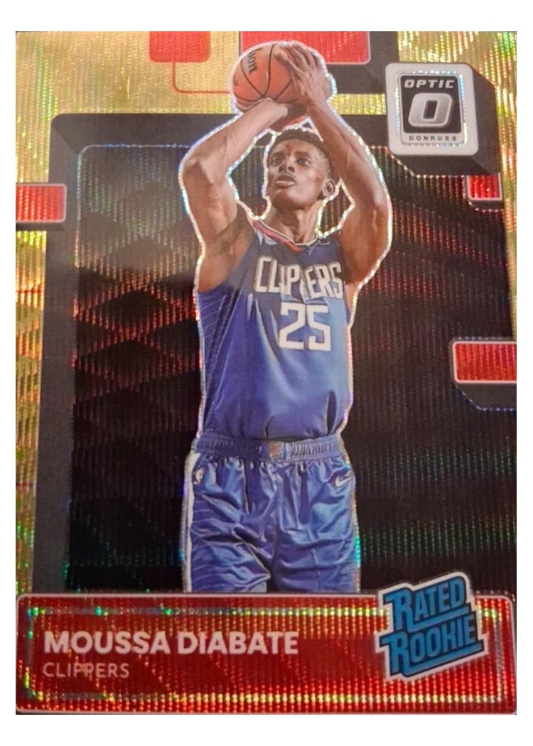 2022-23 Donruss Optic Base Set Moussa Diabate #247 card