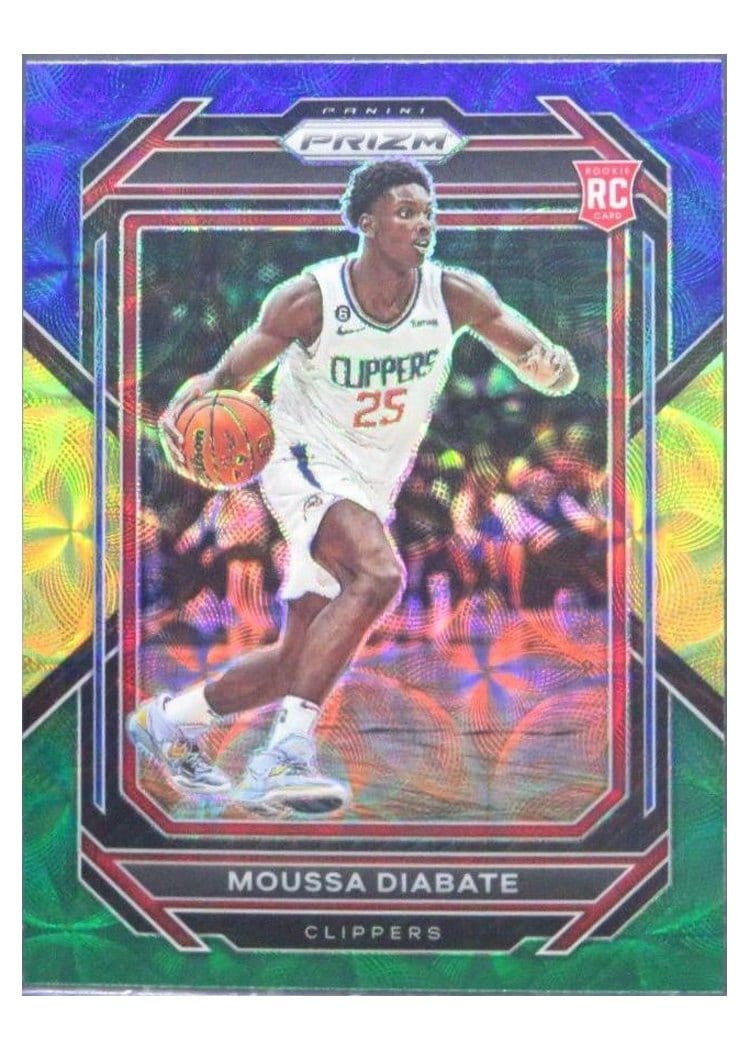 2022-23 Panini Prizm Base Set Moussa Diabate #262 card