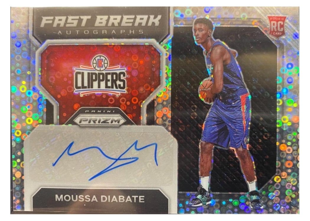 2022-23 Panini Prizm Base Set Moussa Diabate #262 card
