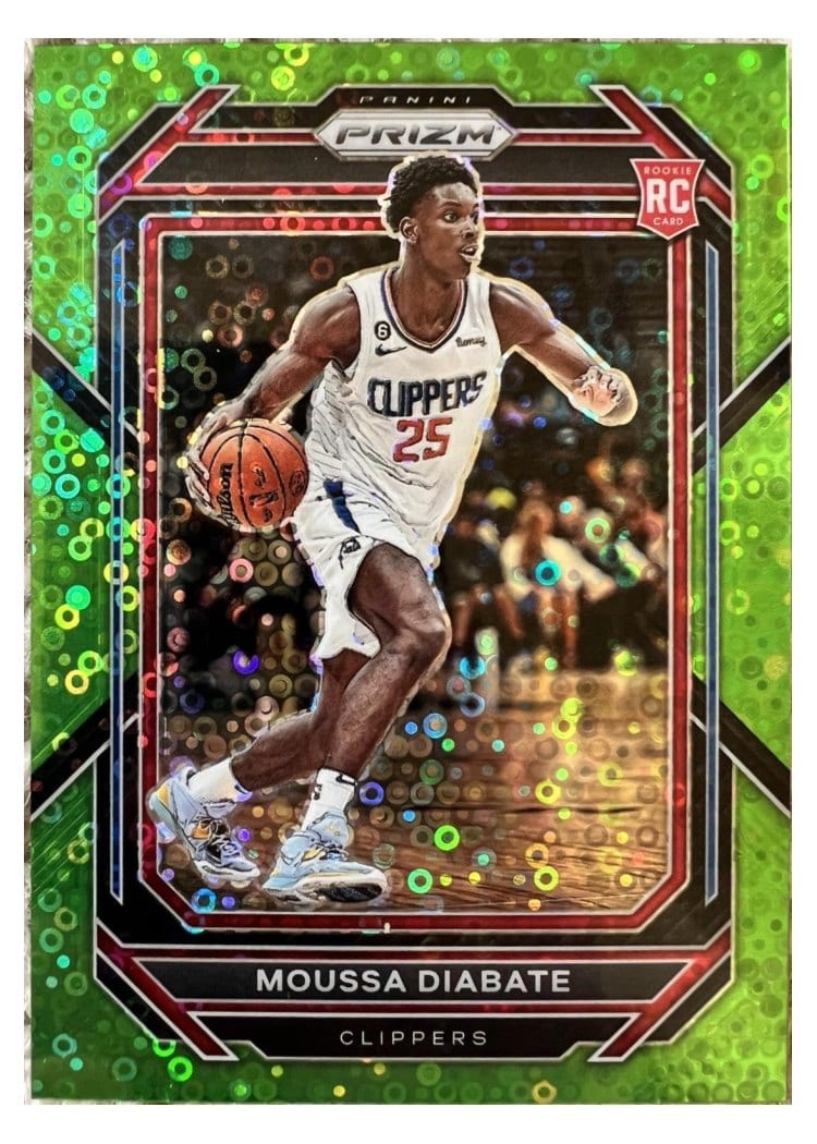 2022-23 Panini Prizm Base Set Moussa Diabate #262 card