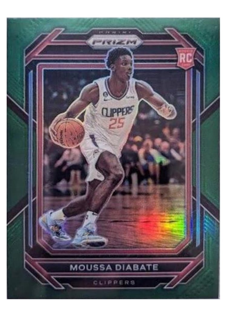2022-23 Panini Prizm Base Set Moussa Diabate #262 card