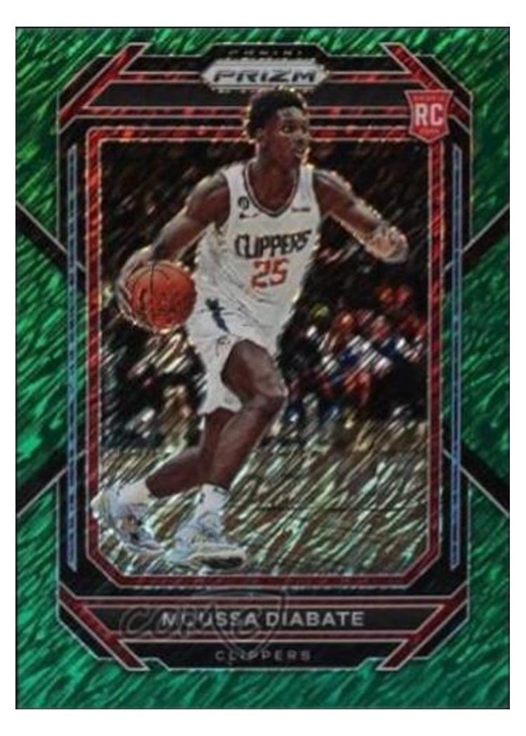 2022-23 Panini Prizm Base Set Moussa Diabate #262 card