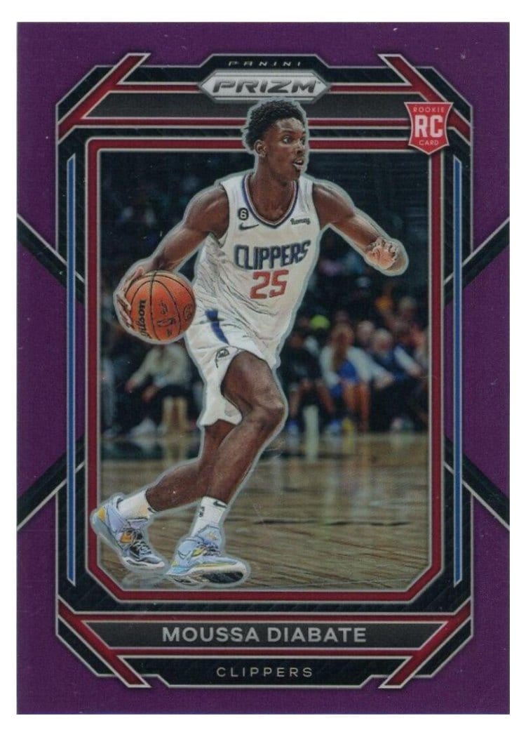 2022-23 Panini Prizm Base Set Moussa Diabate #262 card