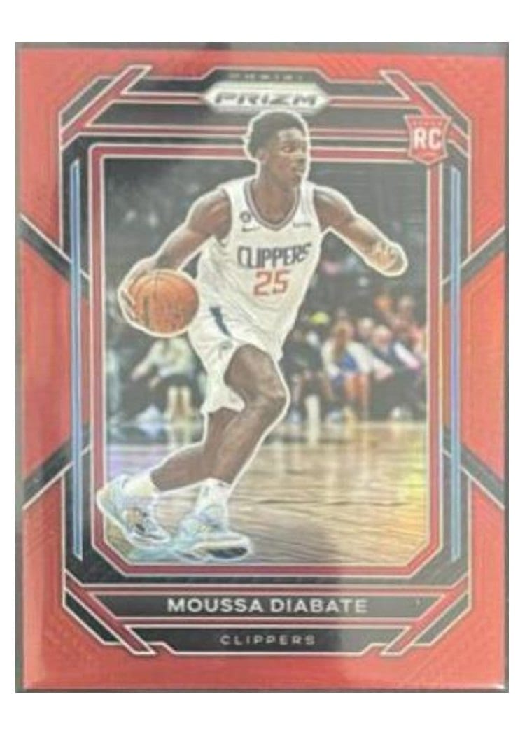 2022-23 Panini Prizm Base Set Moussa Diabate #262 card