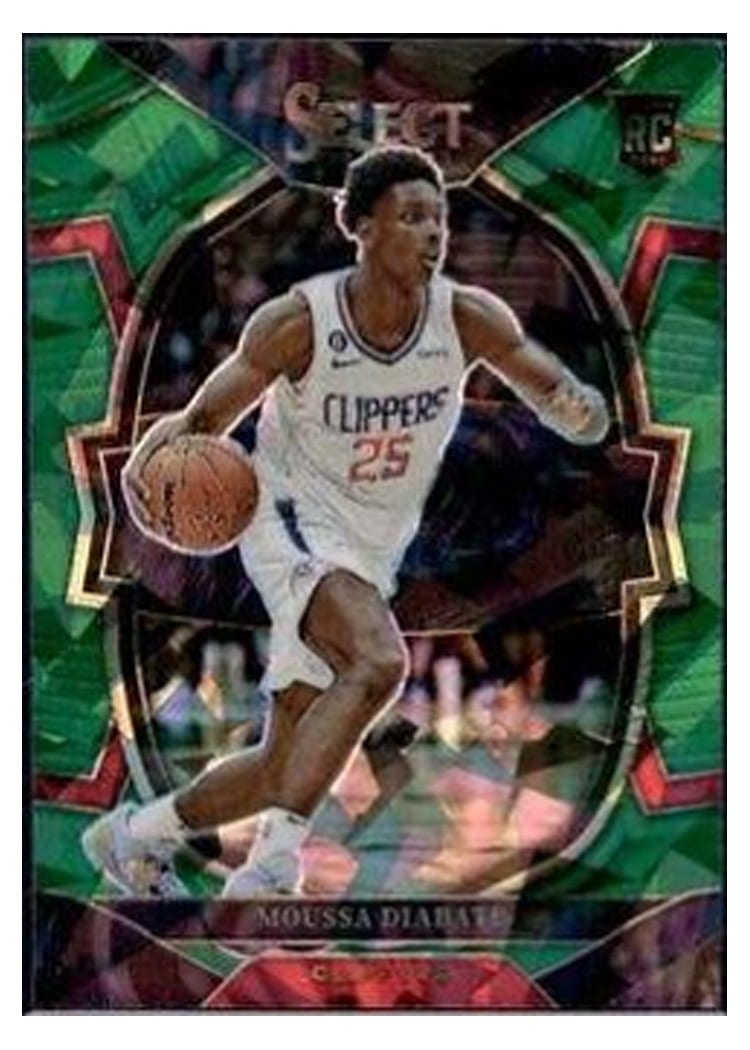 2022-23 Panini Select Base Set Moussa Diabate #92 card