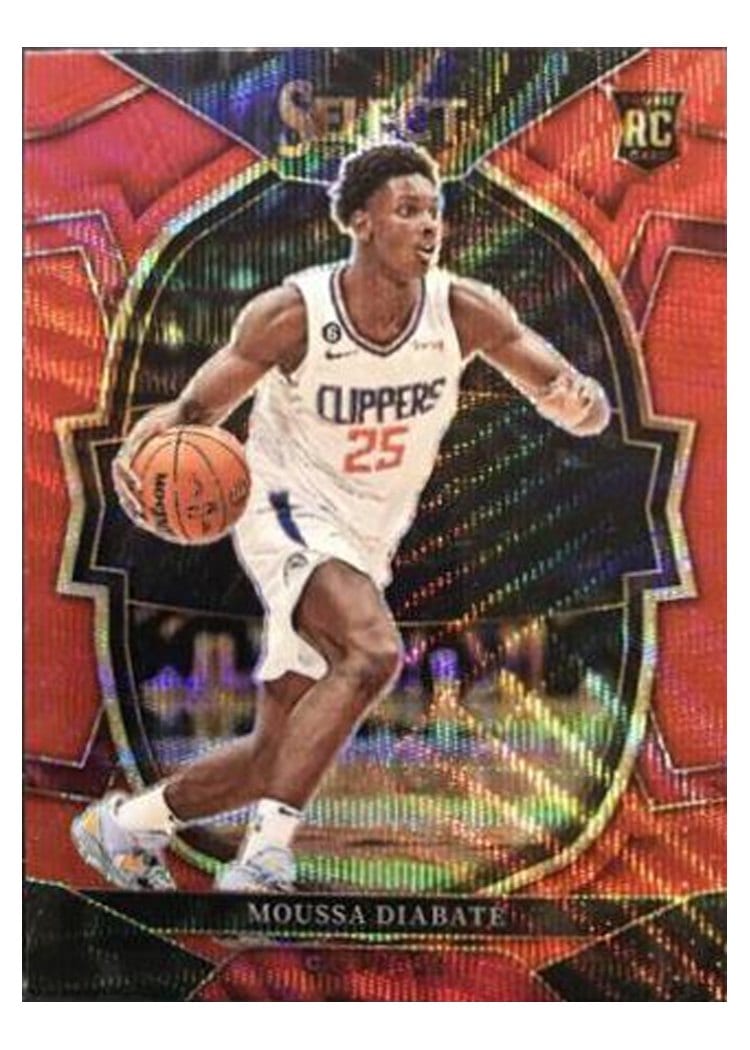 2022-23 Panini Select Base Set Moussa Diabate #92 card
