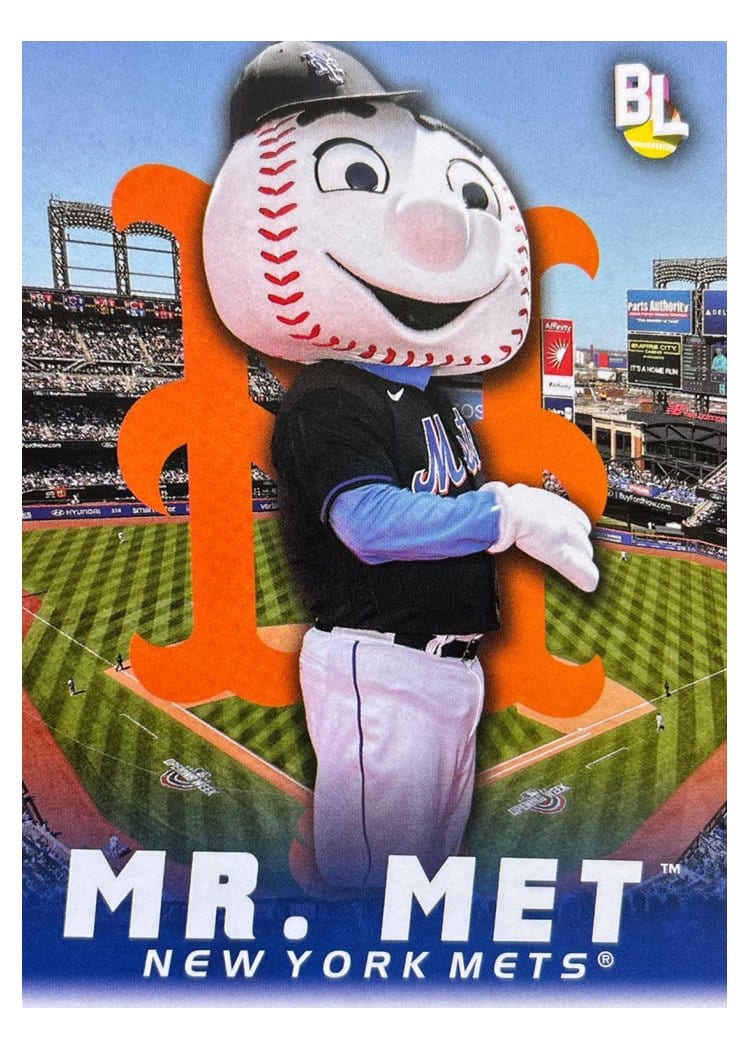 2023 Topps Big League Mascots Mr. Met #M-18