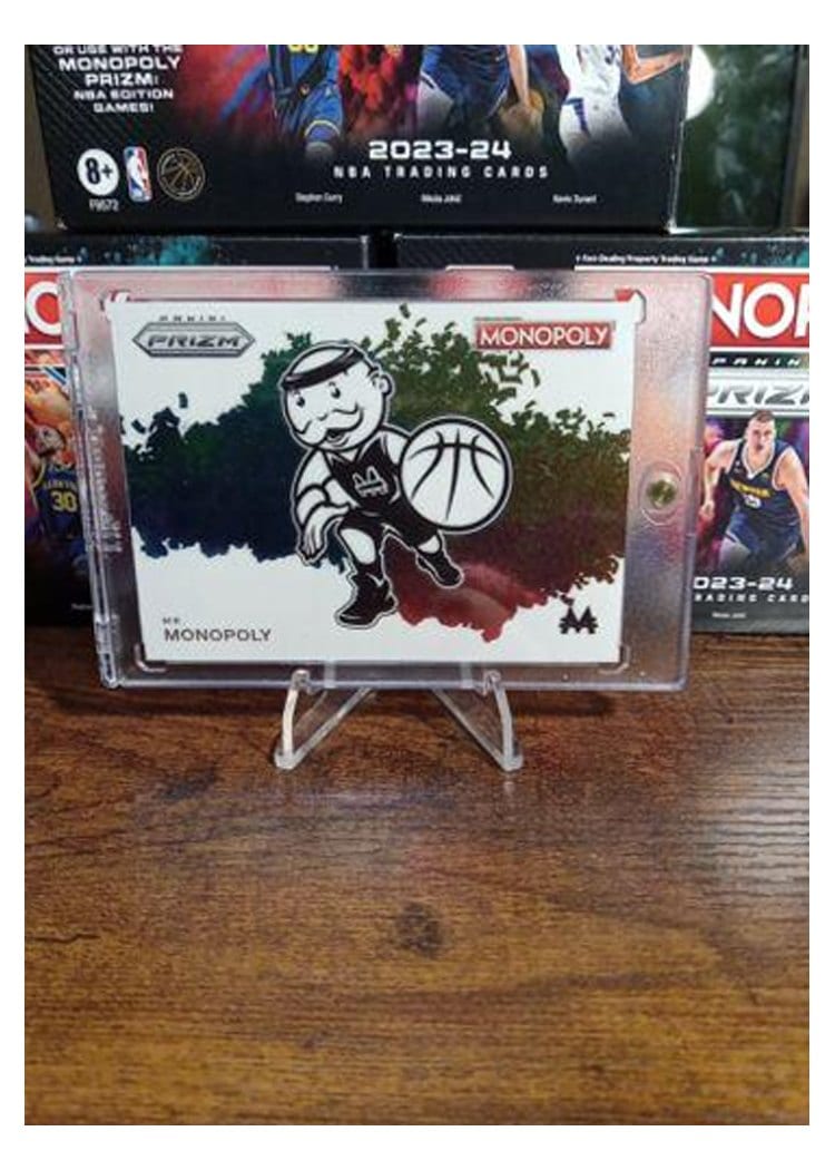2023-24 Panini Prizm Monopoly Money Blast Mr. Monopoly #MB-24 card