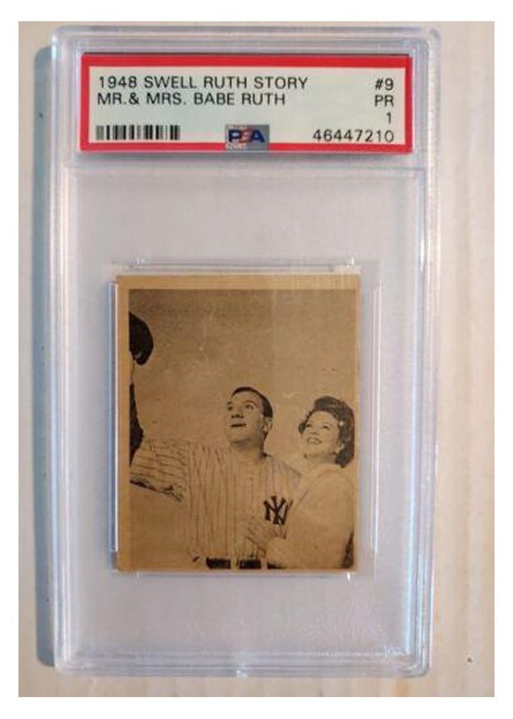 1948 Swell Ruth Story Mr. & Mrs. Babe Ruth #9