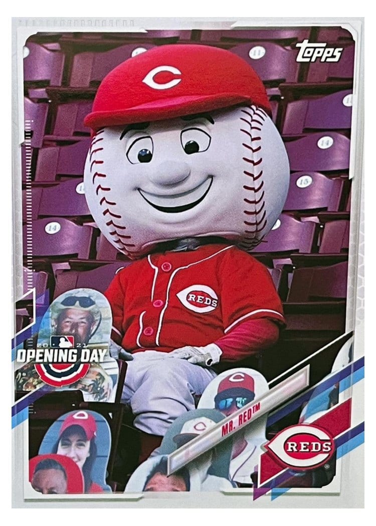 2021 Topps Opening Day Mascots Mr. Red #M-20 card