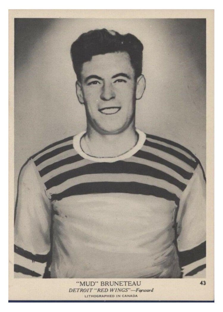 1939 O-Pee-Chee V301-1 'Mud' Bruneteau #43 card