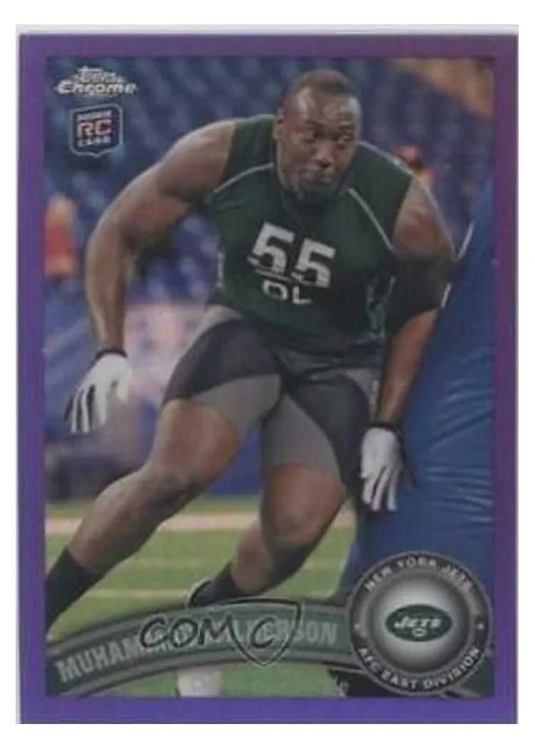 2011 Topps Chrome Muhammad Wilkerson #192 card