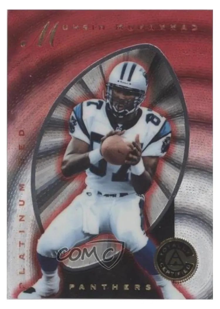 1997 Pinnacle Totally Certified Muhsin Muhammad #110 card