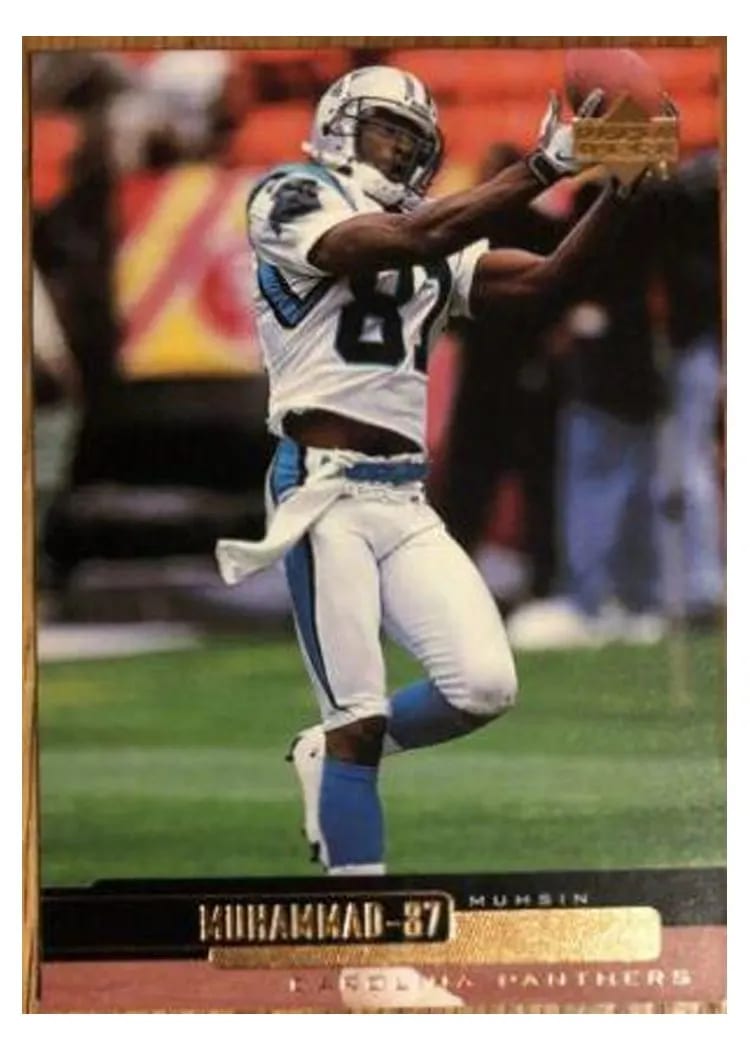 1999 Upper Deck Muhsin Muhammad #34 card
