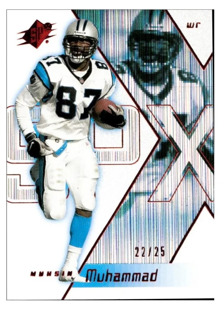 2000 Spx Muhsin Muhammad Spectrum #12 card