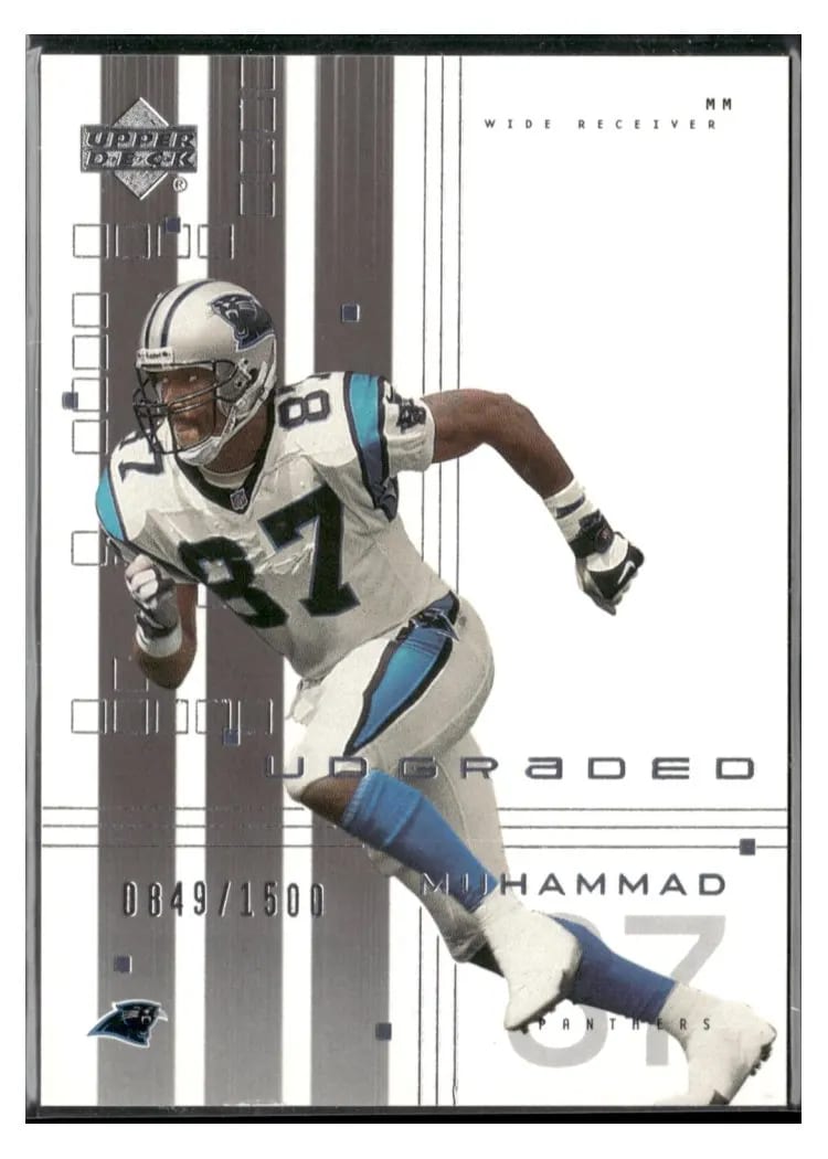 2000 Upper Deck Graded Muhsin Muhammad #11 card