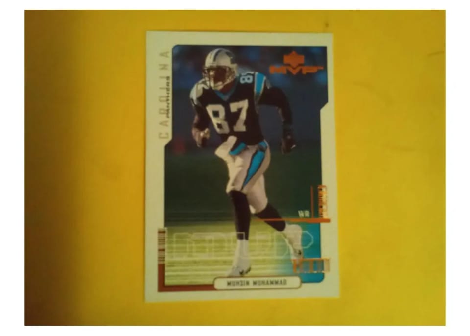 2000 Upper Deck MVP Muhsin Muhammad #23 card