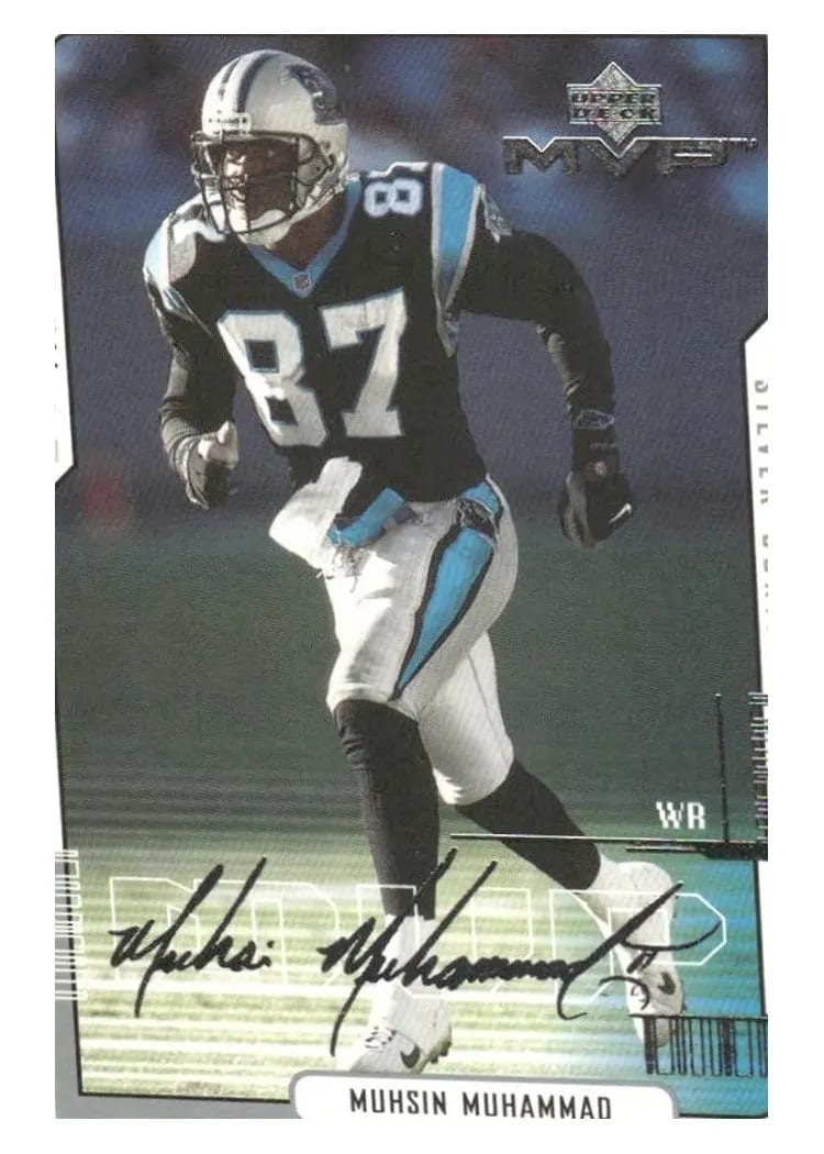 2000 Upper Deck MVP Muhsin Muhammad #23 card