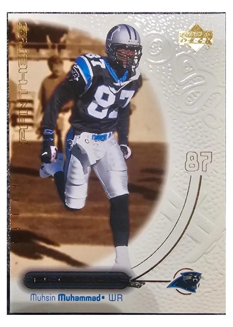 2000 Upper Deck Ovation Muhsin Muhammad #7 card