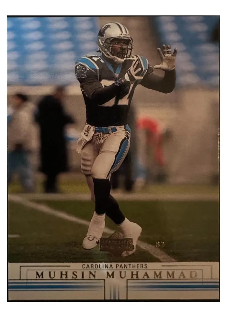 2001 Upper Deck Muhsin Muhammad #22 card