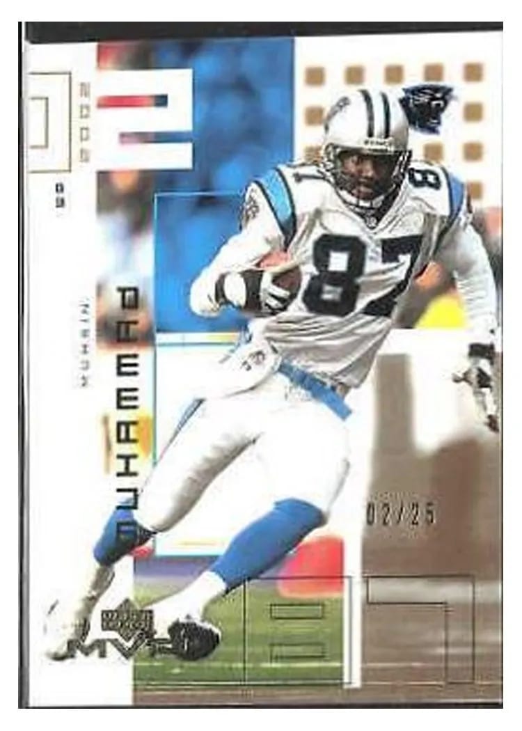 2002 Upper Deck MVP Muhsin Muhammad #33 card