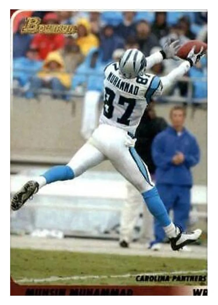 2003 Bowman Muhsin Muhammad #64 card