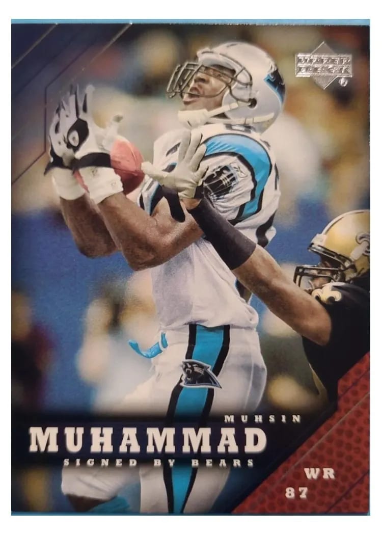 2005 Upper Deck Muhsin Muhammad #34 card