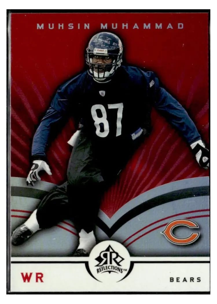 2005 Upper Deck Reflections Muhsin Muhammad #20 card