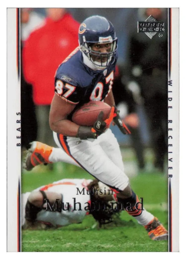 2007 Upper Deck Muhsin Muhammad #28 card