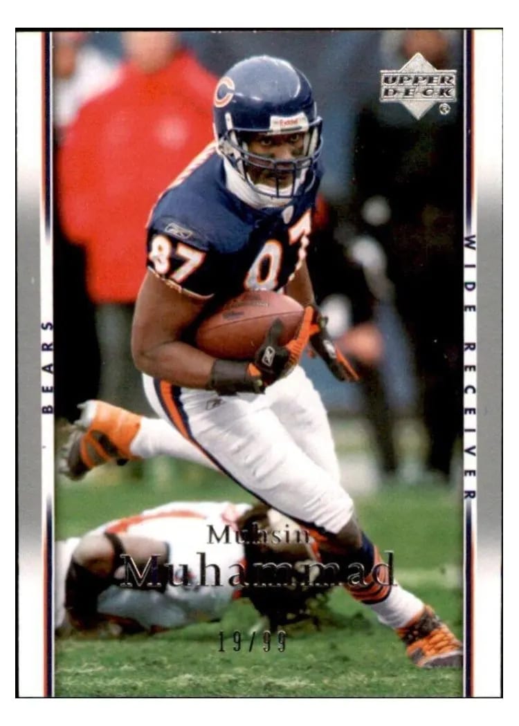 2007 Upper Deck Muhsin Muhammad #28 card