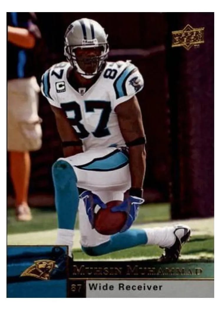2009 Upper Deck Muhsin Muhammad #31 card