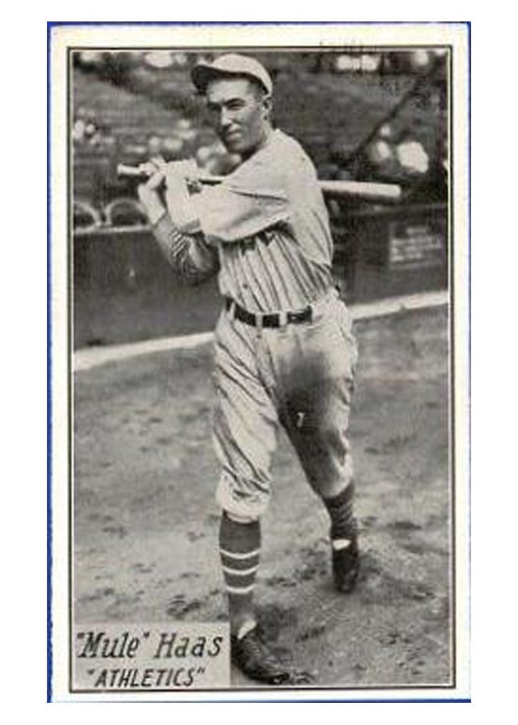 1929 R315 Mule Haas card