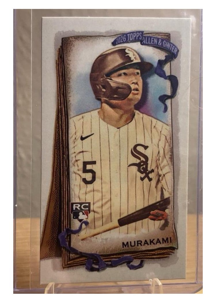 2026 Topps Allen & Ginter Munetaka Murakami #5 card
