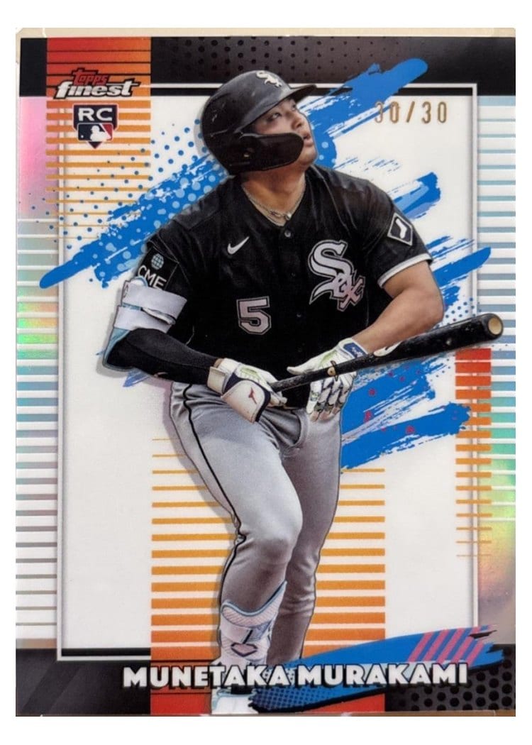 2026 Topps Finest Munetaka Murakami White Refractor #145 card