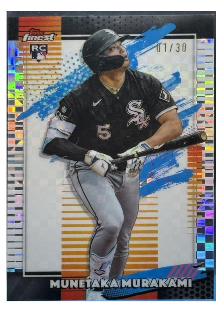 2026 Topps Finest Munetaka Murakami #145 card